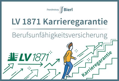 karrieregarantie lv 1871|Berufsunfähigkeitsversicherung für Handwerker: Alle Infos .